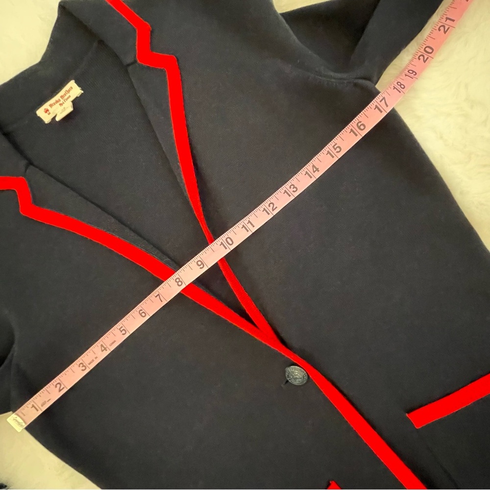 Brooks Brothers Red Fleece Navy & Red Milano Knit Rowing Blazer Sweater Jacket - Picture 9 of 10